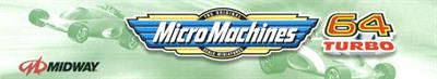 Micro Machines 64 Turbo - Banner Image