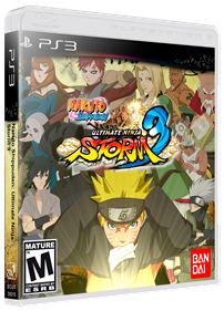 Naruto Shippuden: Ultimate Ninja Storm 3 - Box - 3D Image