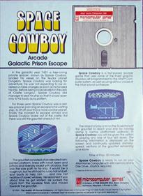 Space Cowboy - Box - Back Image