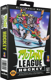 Mutant League Hockey - Box - 3D Image