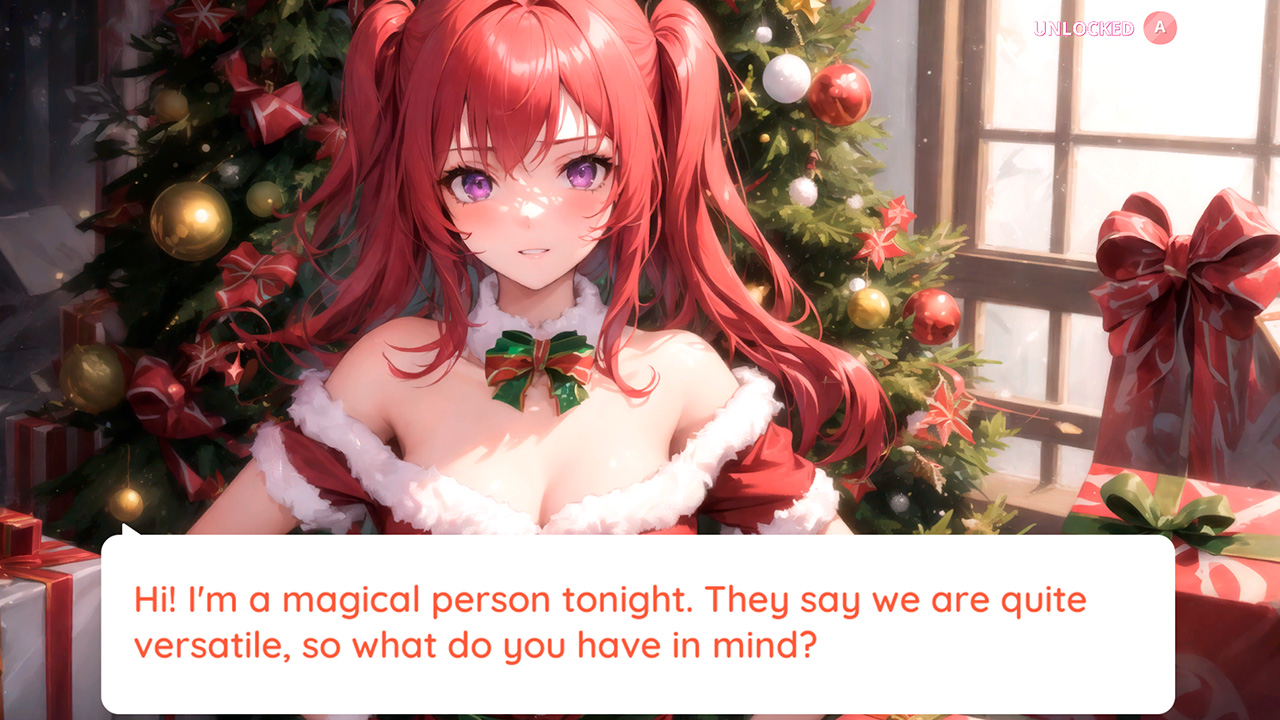 Anime Girls Dating: The Night Before Christmas and the Tree