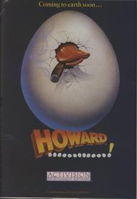 Howard The Duck - Advertisement Flyer - Front Image