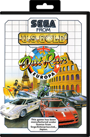 OutRun Europa - Box - Front - Reconstructed
