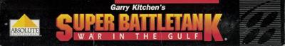 Garry Kitchen's Super Battletank: War in the Gulf  - Box - Spine Image