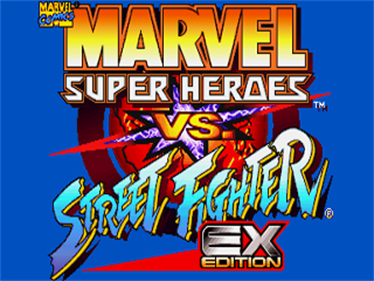 Marvel Super Heroes vs. Street Fighter: EX Edition - Screenshot - Game Title Image