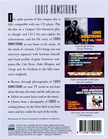 Louis Armstrong: An American Songbook - Box - Back Image
