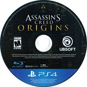 Assassin's Creed Origins - Disc Image