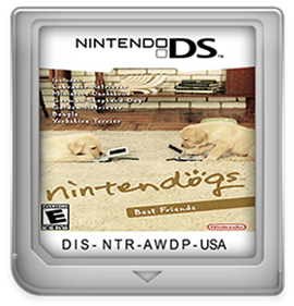 Nintendogs: Best Friends - Fanart - Cart - Front