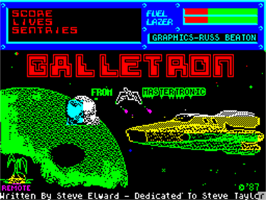 Galletron - Screenshot - Game Title Image