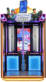 Elevator Action Invasion - Arcade - Cabinet Image