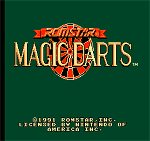 Magic Darts - Screenshot - Game Title Image
