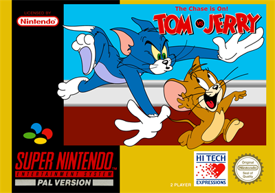 Tom Vs Jerry: The Chase Is On! - Fanart - Box - Front Image