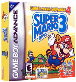 Super Mario Advance 4: Super Mario Bros. 3 - Box - 3D Image