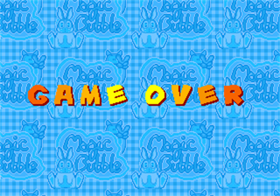 Magic Bubble - Screenshot - Game Over Image