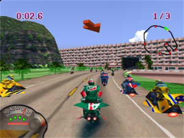 Jet Moto - Screenshot - Gameplay Image