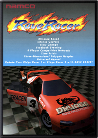 Rave Racer - Fanart - Box - Front