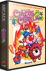 Circus Charlie - Box - 3D Image
