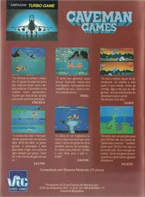 Caveman Games - Box - Back Image