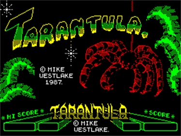 Tarantula - Screenshot - Game Title Image