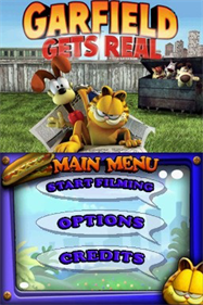 Garfield Gets Real - Screenshot - Game Title Image
