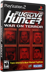 Fugitive Hunter: War on Terror - Box - 3D Image