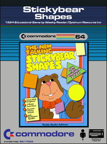 Stickybear Shapes - Fanart - Box - Front Image