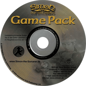 Simon the Sorcerer's Puzzle Pack - Disc Image