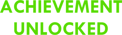 Achievement Unlocked - Clear Logo Image