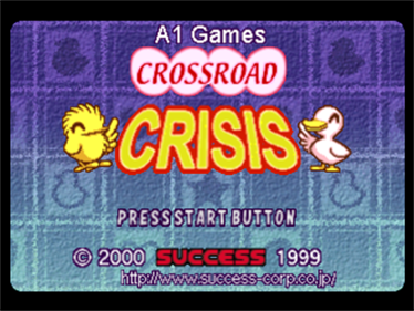 Crossroad Crisis - Screenshot - Game Title