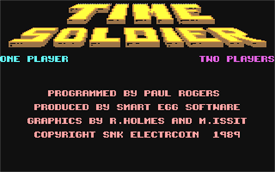 Time Soldier - Screenshot - Game Title Image