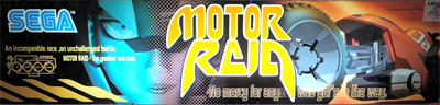 Motor Raid: Twin - Arcade - Marquee Image