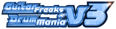 GuitarFreaks & DrumMania V3 - Clear Logo Image