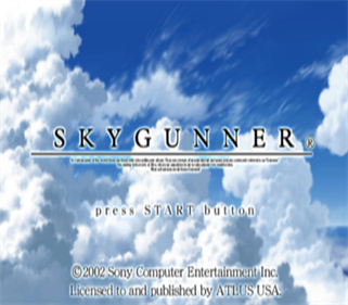 SkyGunner - Screenshot - Game Title Image