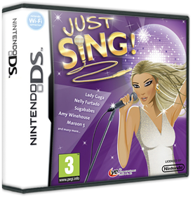 Just Sing! - Box - 3D Image
