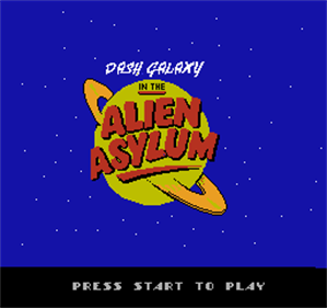 Dash Galaxy in the Alien Asylum - Screenshot - Game Title Image