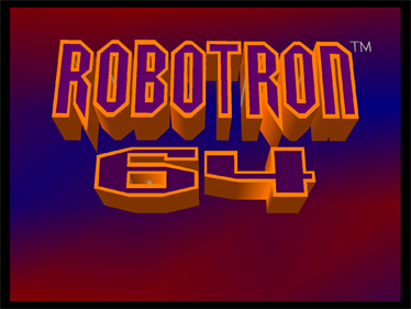 Robotron 64 - Screenshot - Game Title Image