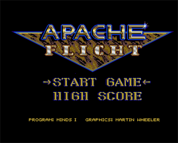 Apache Flight - Screenshot - Game Title Image