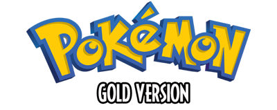 Pokémon Gold Version - Clear Logo Image