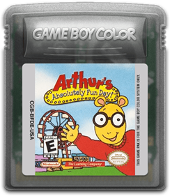 Arthur's Absolutely Fun Day! - Fanart - Cart - Front