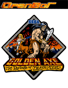Golden Axe: The Curse of Death Adder - Box - Front Image
