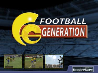 Football Generation - Screenshot - Game Title Image