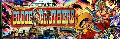Blood Brothers - Arcade - Marquee Image