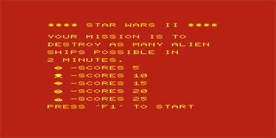 Star Wars II - Screenshot - Game Title Image