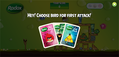 Angry Birds Radox - Screenshot - Game Select Image