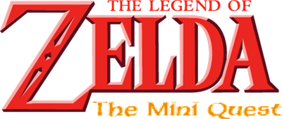 The Legend of Zelda: The Mini Quest  - Clear Logo Image