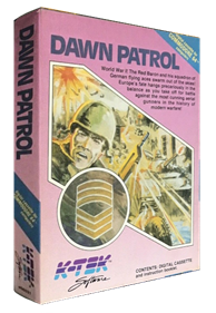 Dawn Patrol (K-Tek Software) - Box - 3D Image