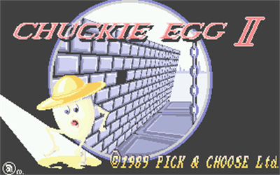 Chuckie Egg II - Screenshot - Game Title Image