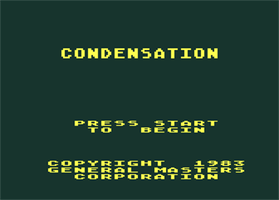Condensation - Screenshot - Game Title Image
