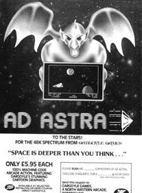 Ad Astra - Advertisement Flyer - Front Image