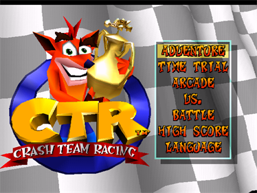 CTR: Crash Team Racing - Screenshot - Game Title Image